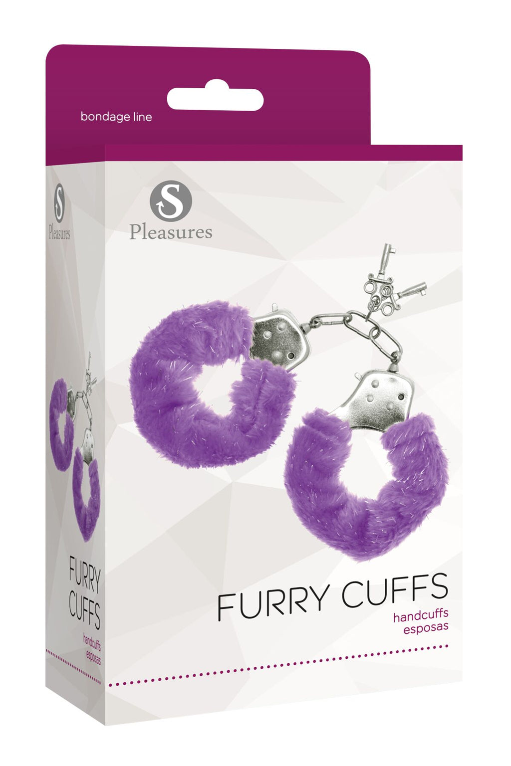 Наручники S Pleasures Furry Cuffs з