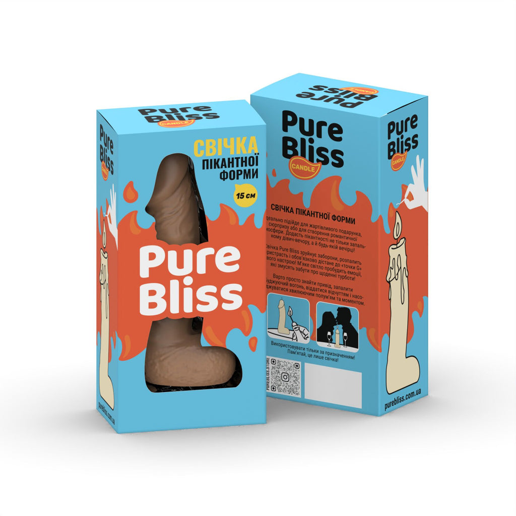 Свічка у формі пеніса Pure Bliss