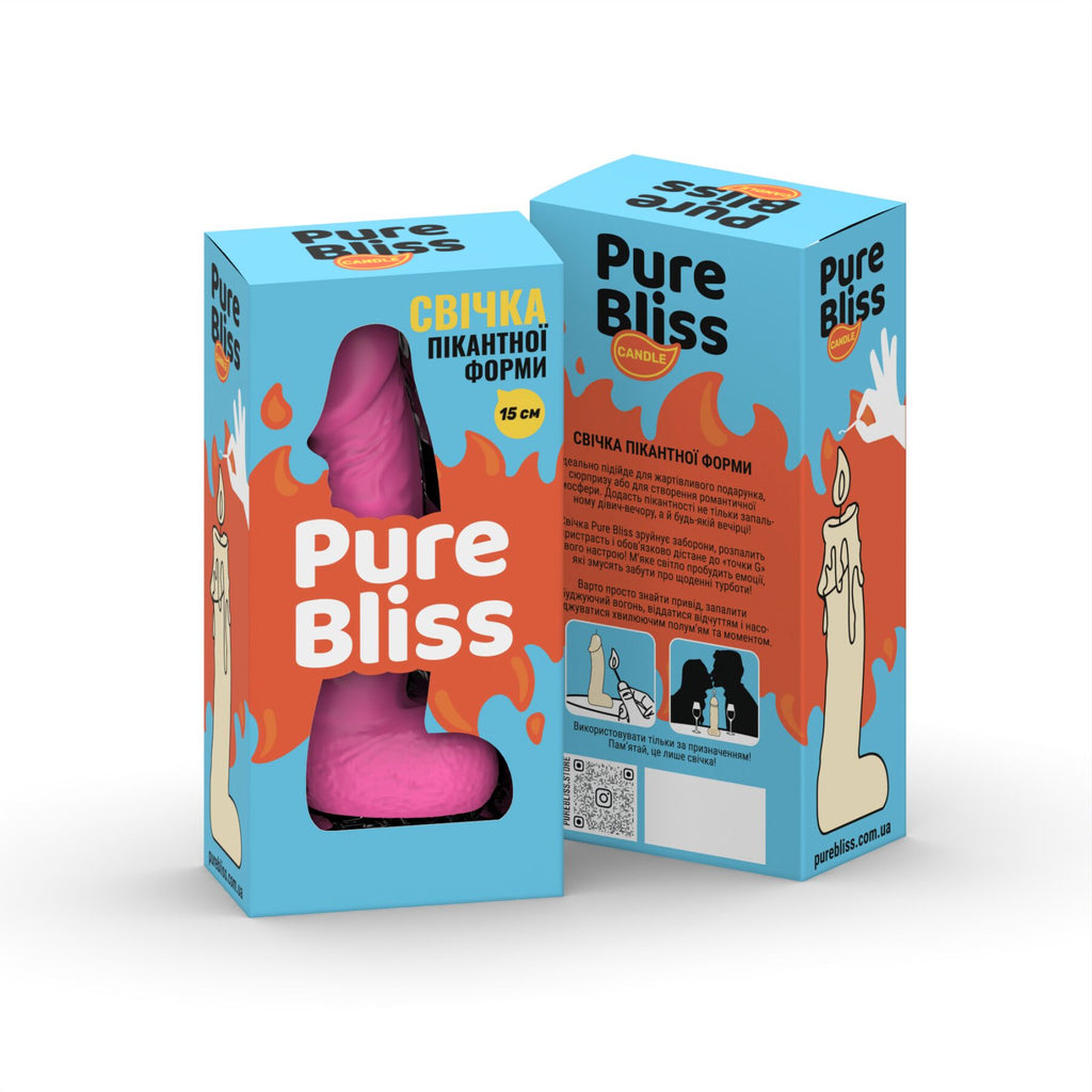 Свічка у формі пеніса Pure Bliss