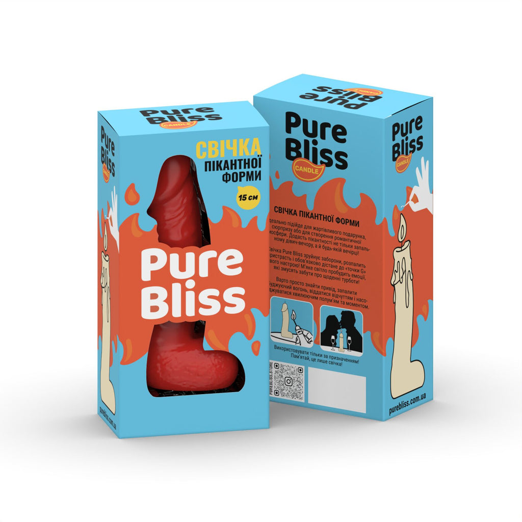 Свічка у формі пеніса Pure Bliss