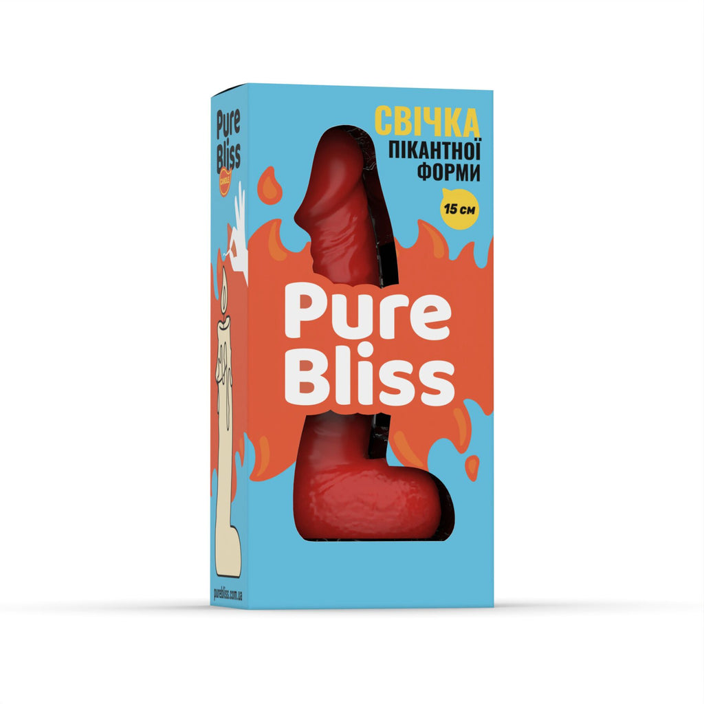 Свічка у формі пеніса Pure Bliss