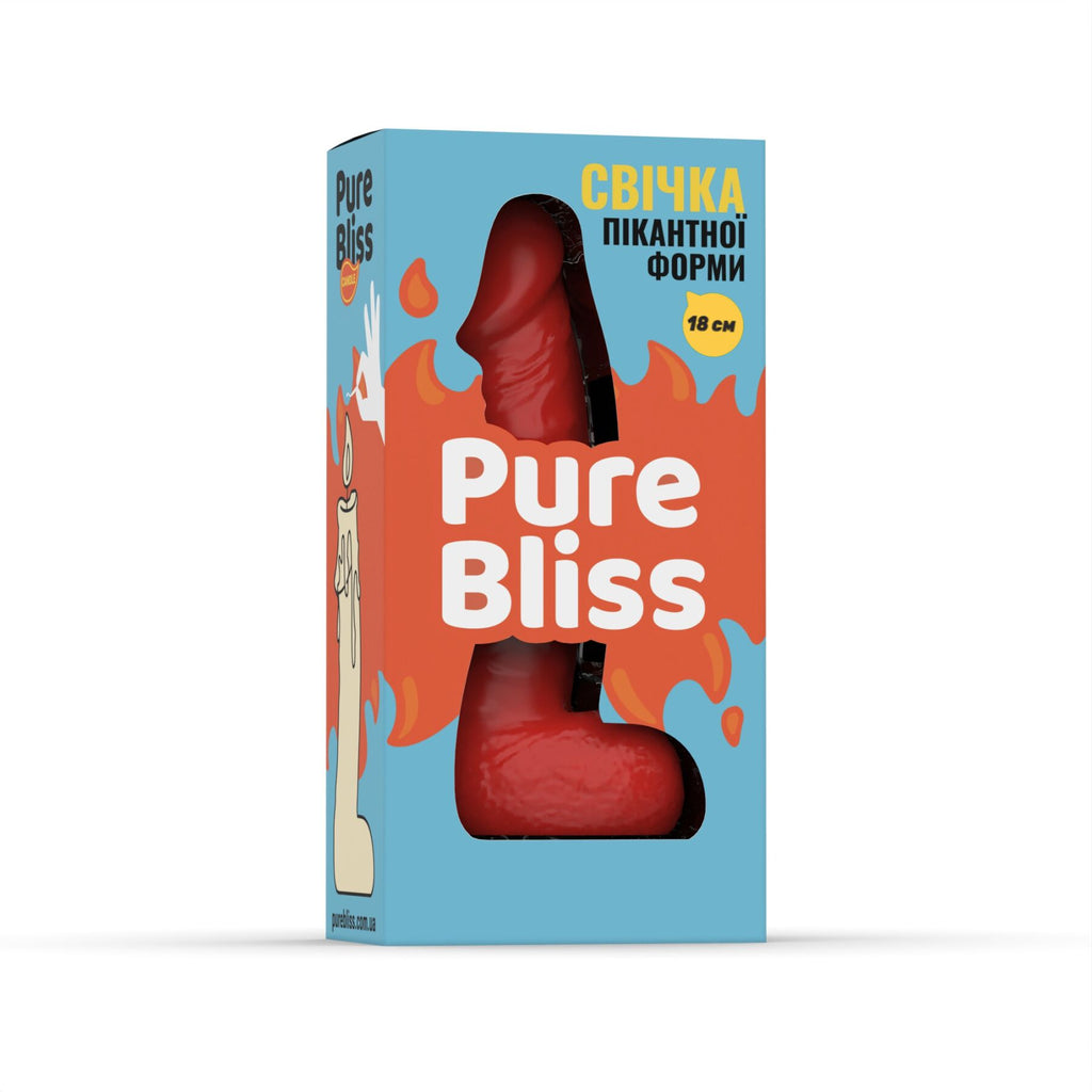 Свічка у формі пеніса Pure Bliss