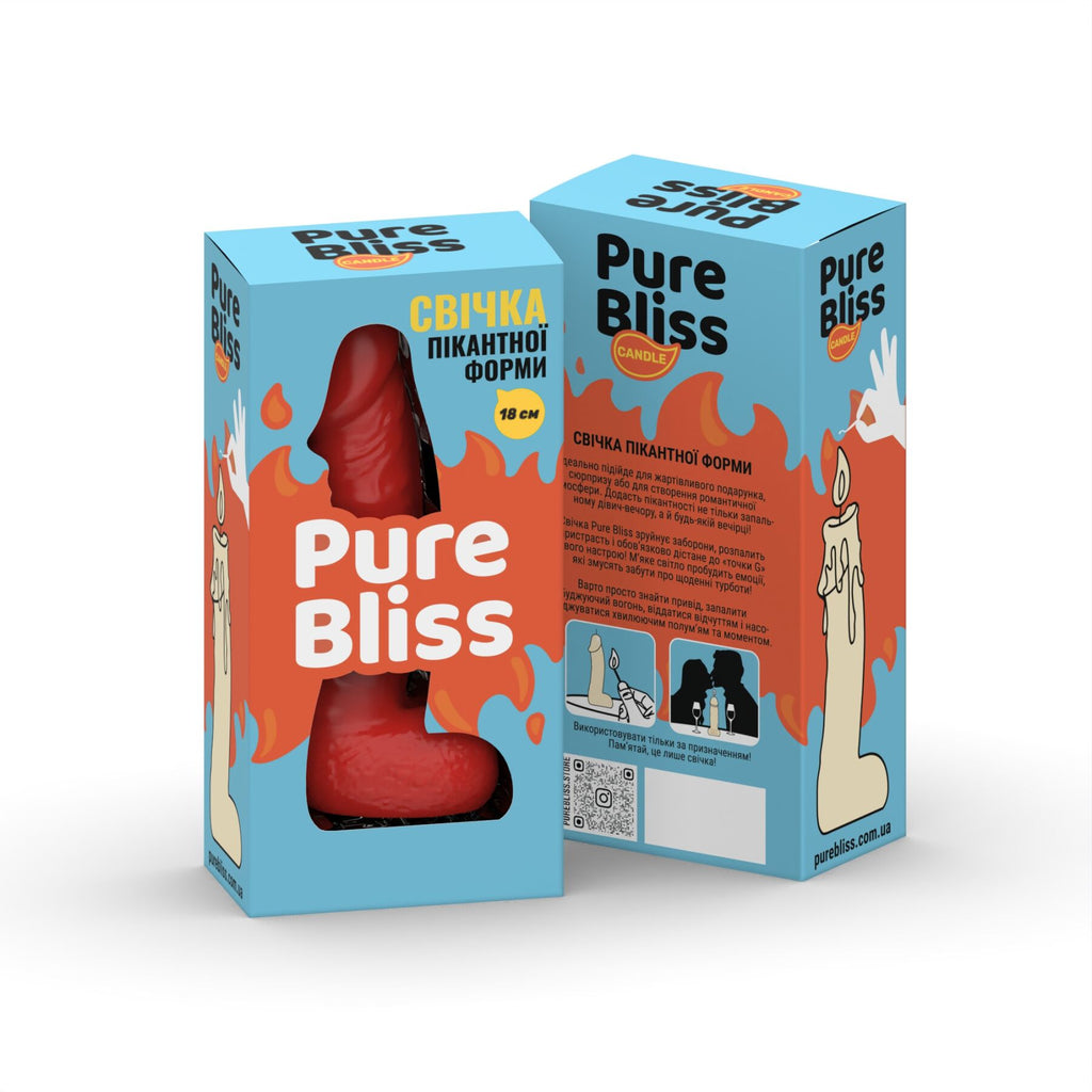 Свічка у формі пеніса Pure Bliss