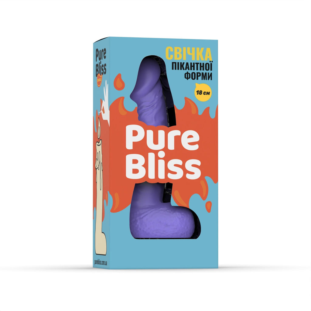 Свічка у формі пеніса Pure Bliss