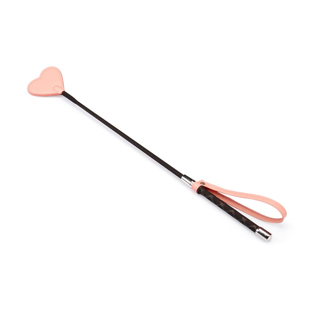 Падл та шльопалка Liebe Seele сердечко Liebe Seele Dark Candy Riding Crop