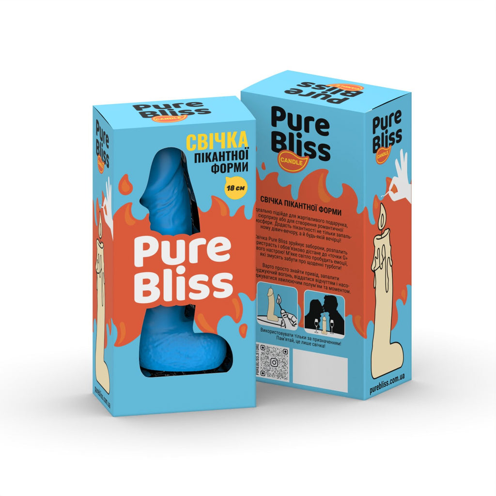 Свічка у формі пеніса Pure Bliss
