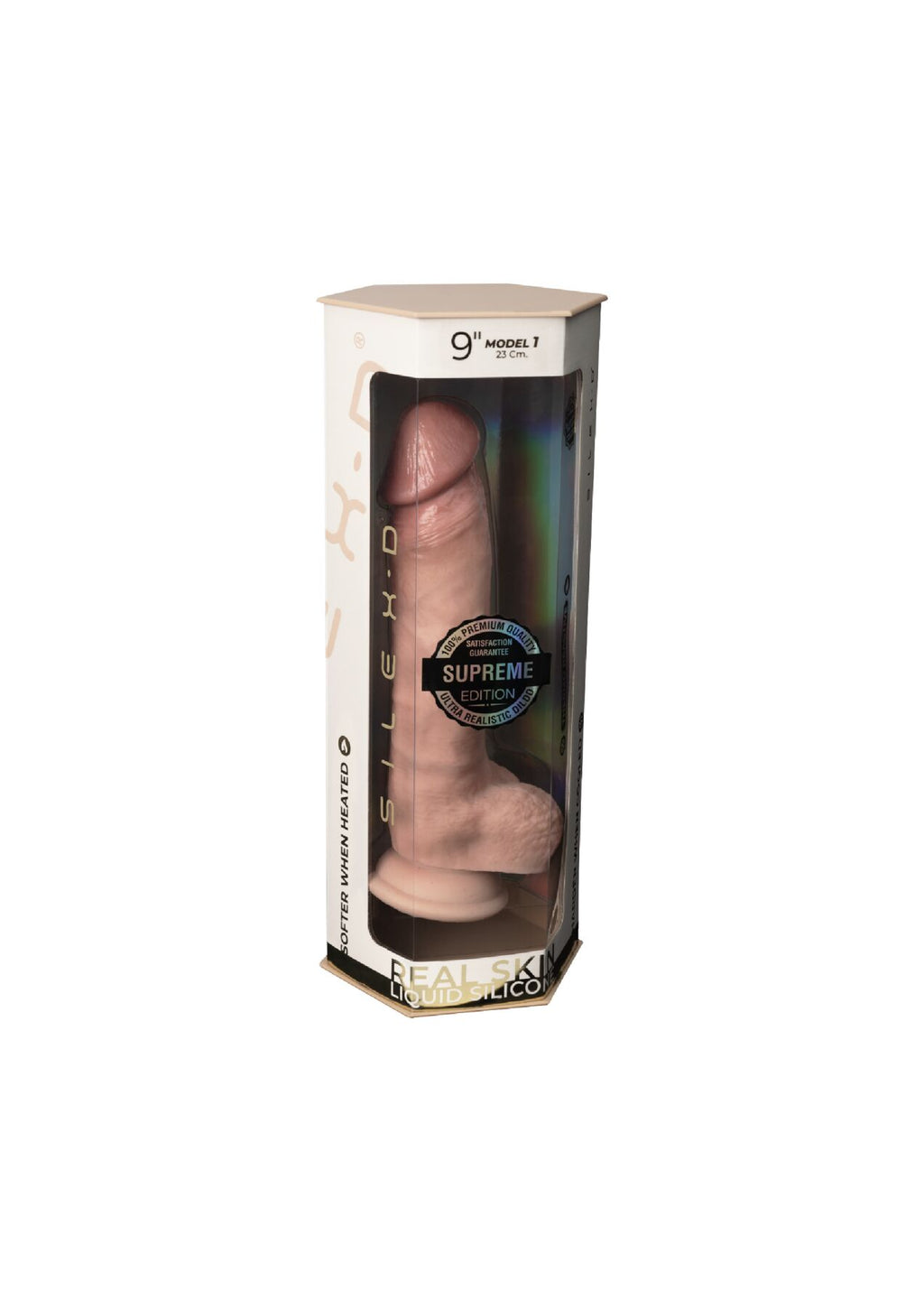 Фалоімітатор SilexD Tomas Premium Real Skin Flesh 9in MODEL 1