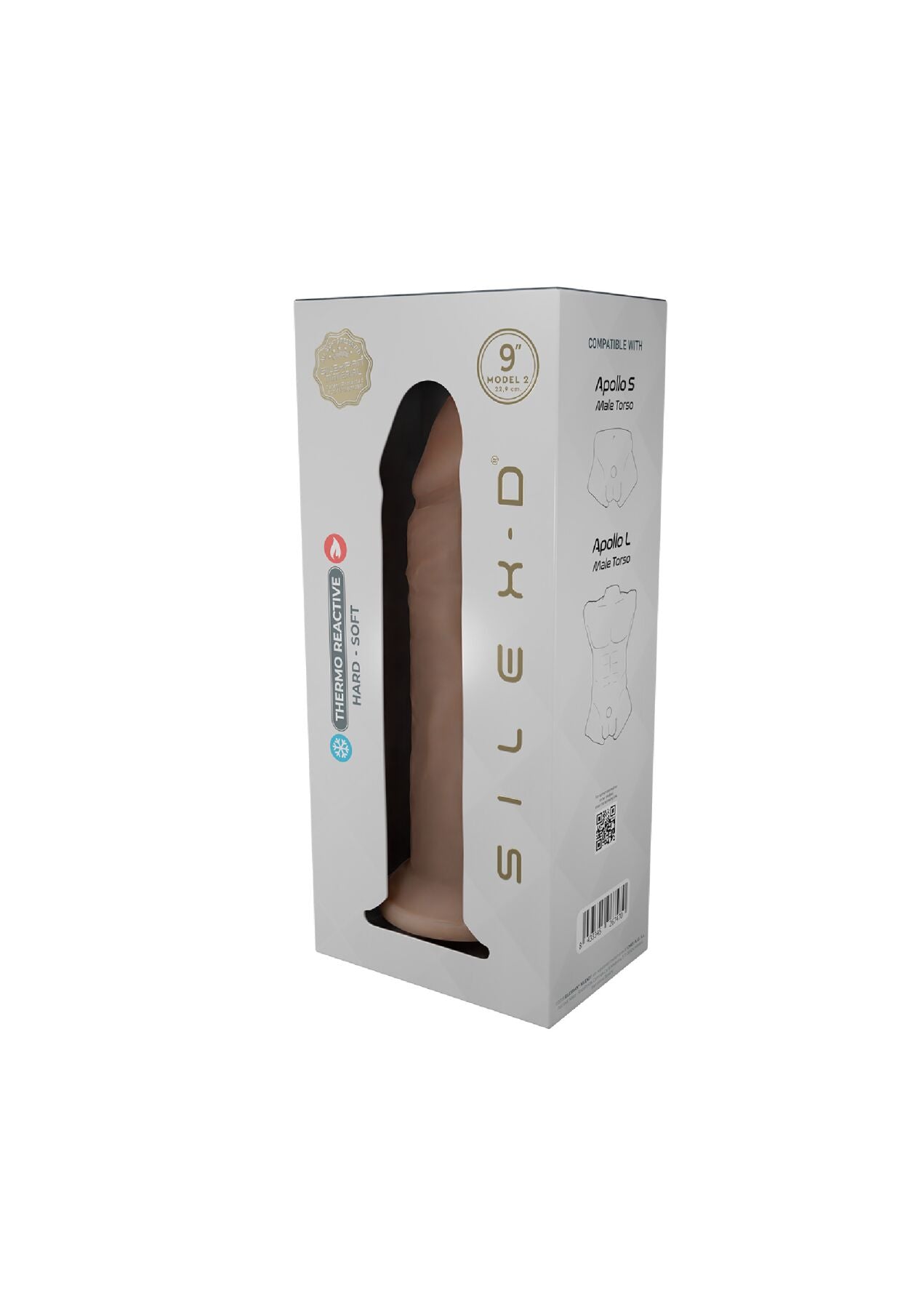 Фалоімітатор SilexD Flesh MODEL 2 size 9in Liquid Silicone