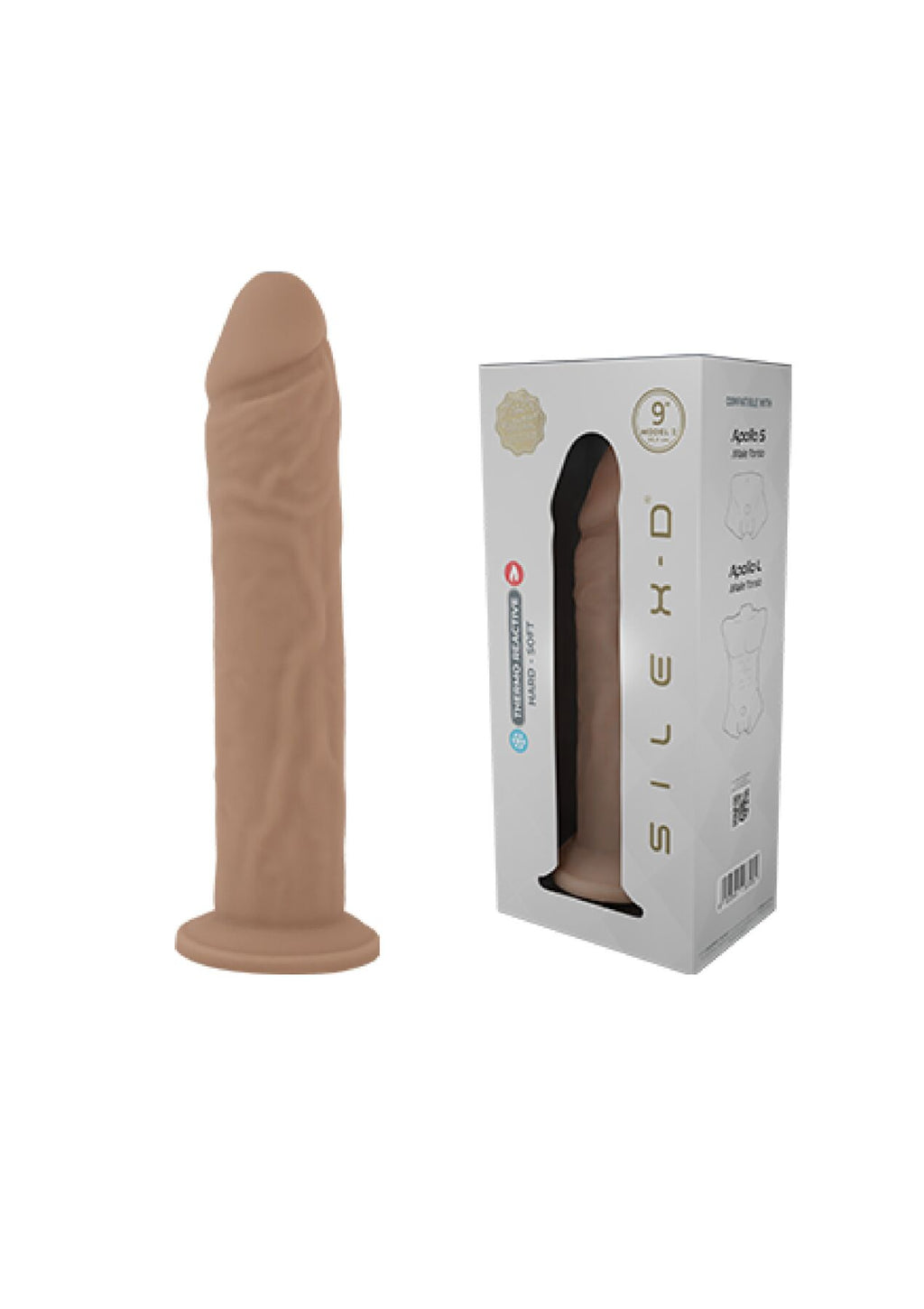 Фалоімітатор SilexD Flesh MODEL 2 size 9in Liquid Silicone
