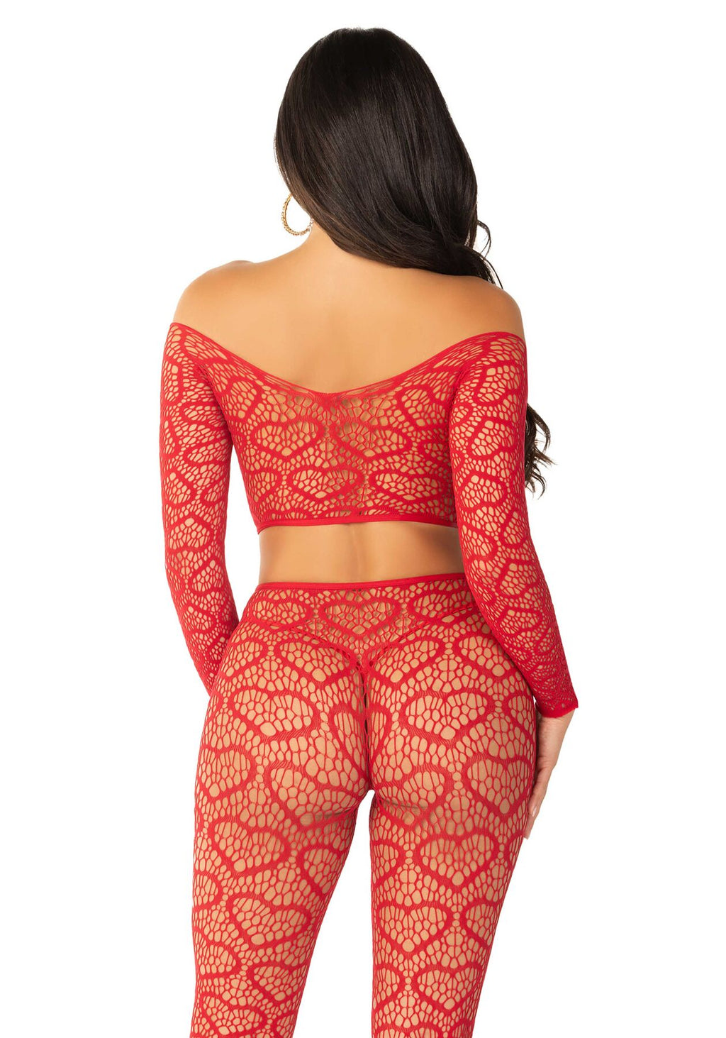 Комплект топ і легінси Leg Avenue Off The Shoulder