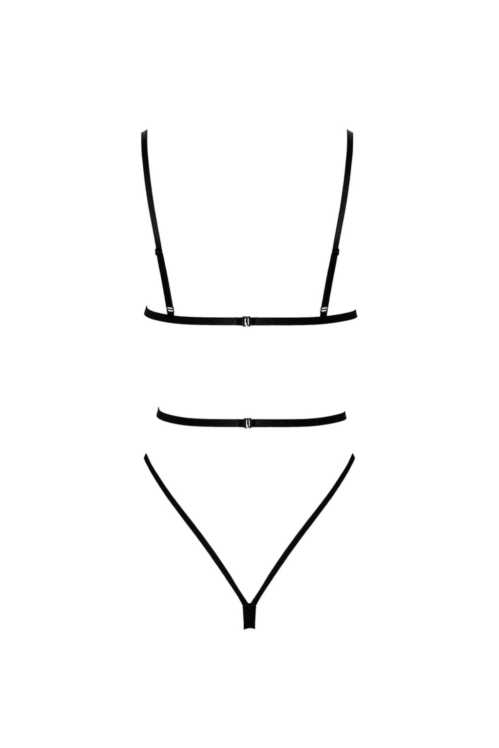 Боді Kissable French Kiss Body Noir Handmade