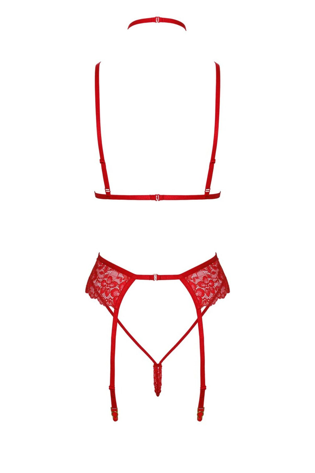 Комплект Kissable Bondage Kiss Set Noir Handmade