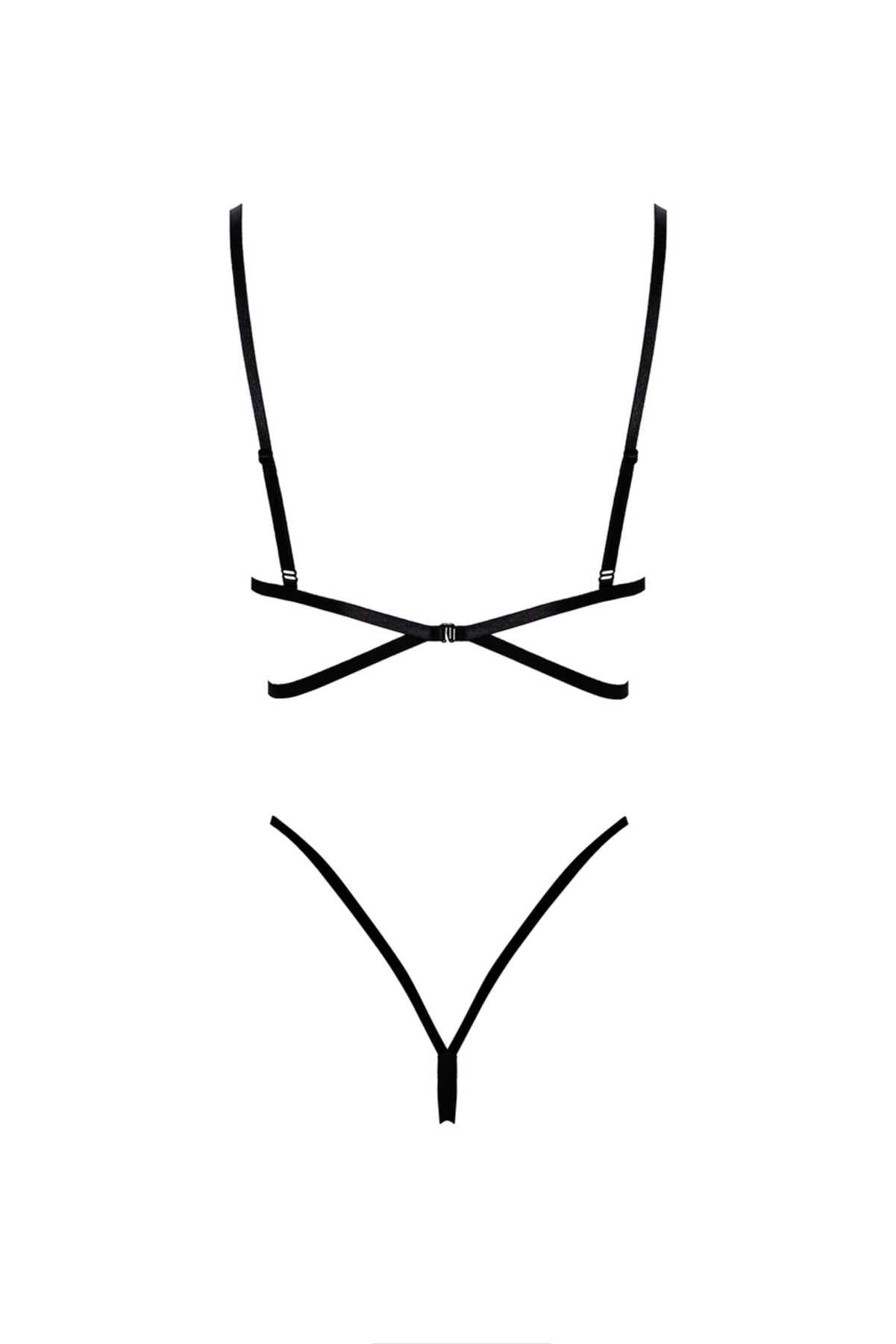 Комплект Kissable French Kiss Set Noir Handmade