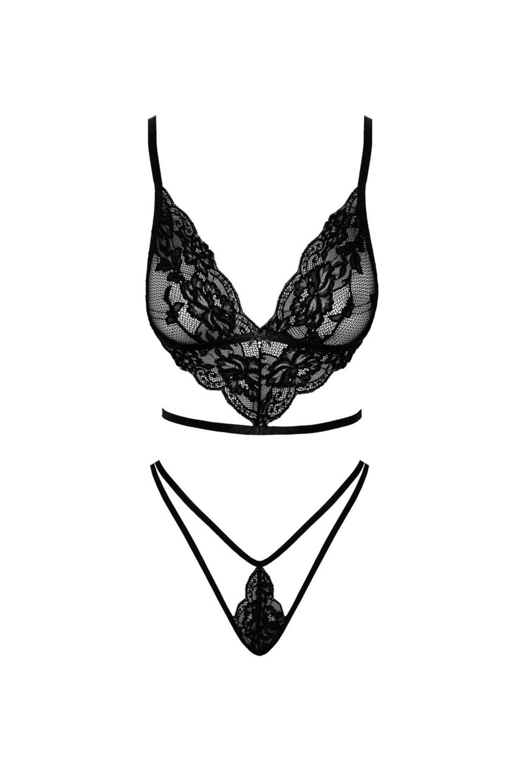 Комплект Kissable French Kiss Set Noir Handmade