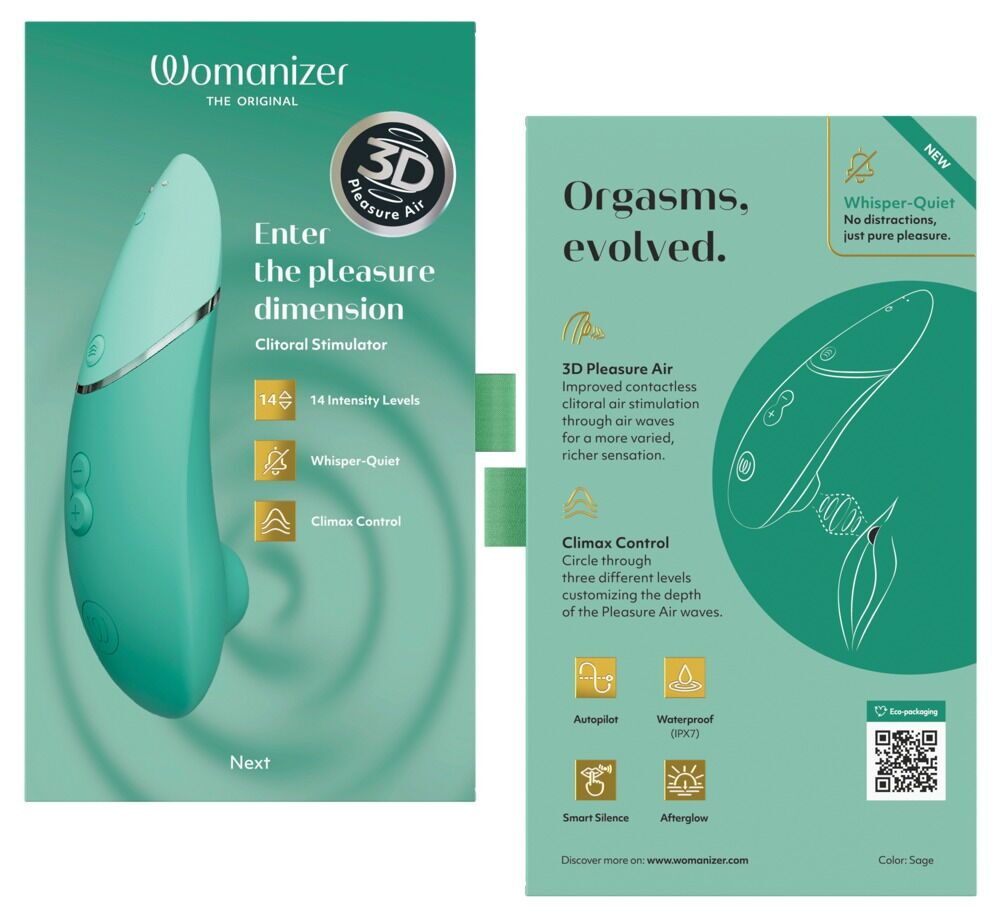 Вакуумний кліторальний стимулятор Womanizer Next