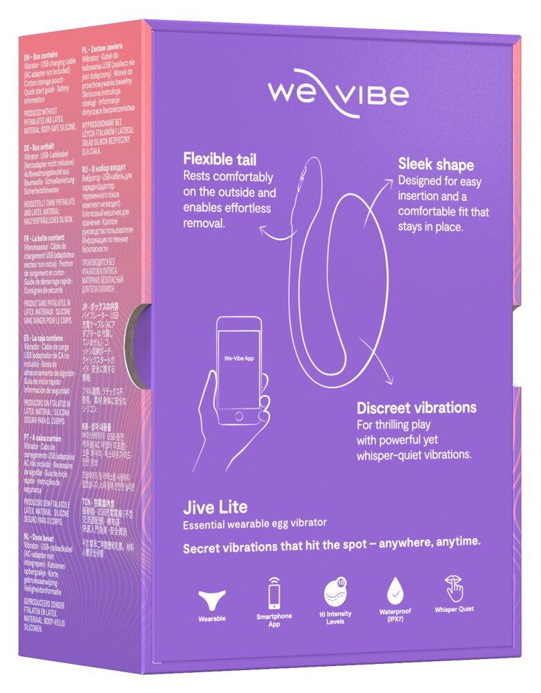 Смарт-віброяйце We-Vibe Jive Lite