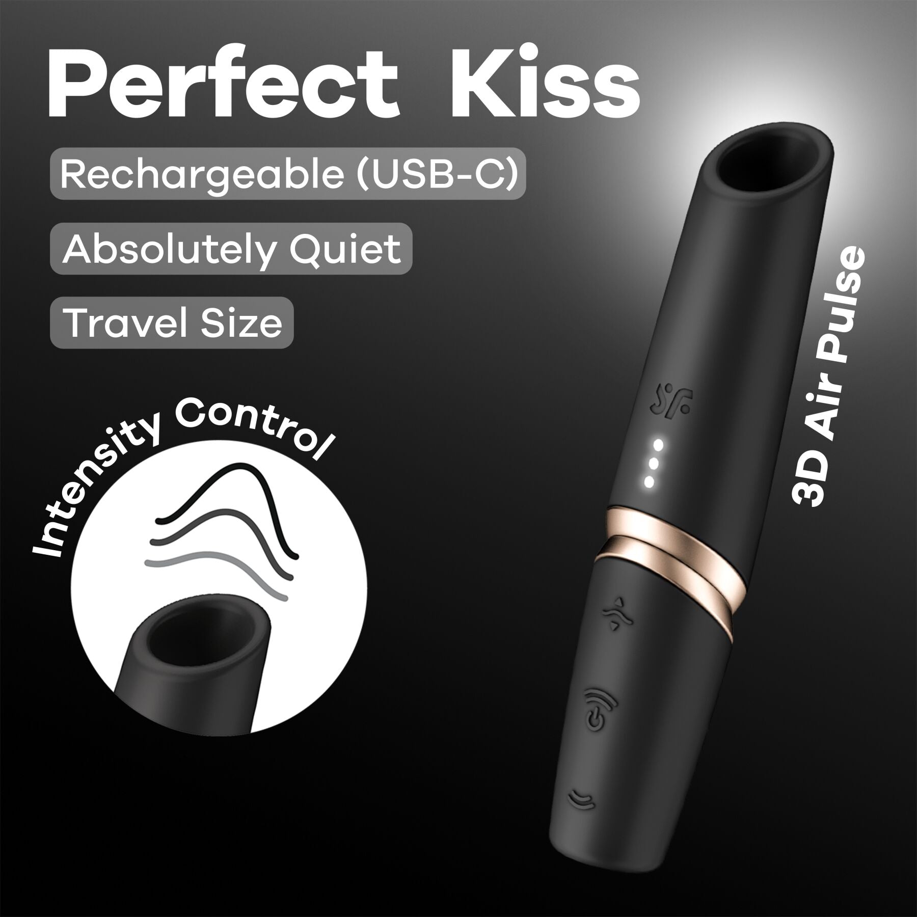 Вакуумний стимулятор Satisfyer Perfect Kiss