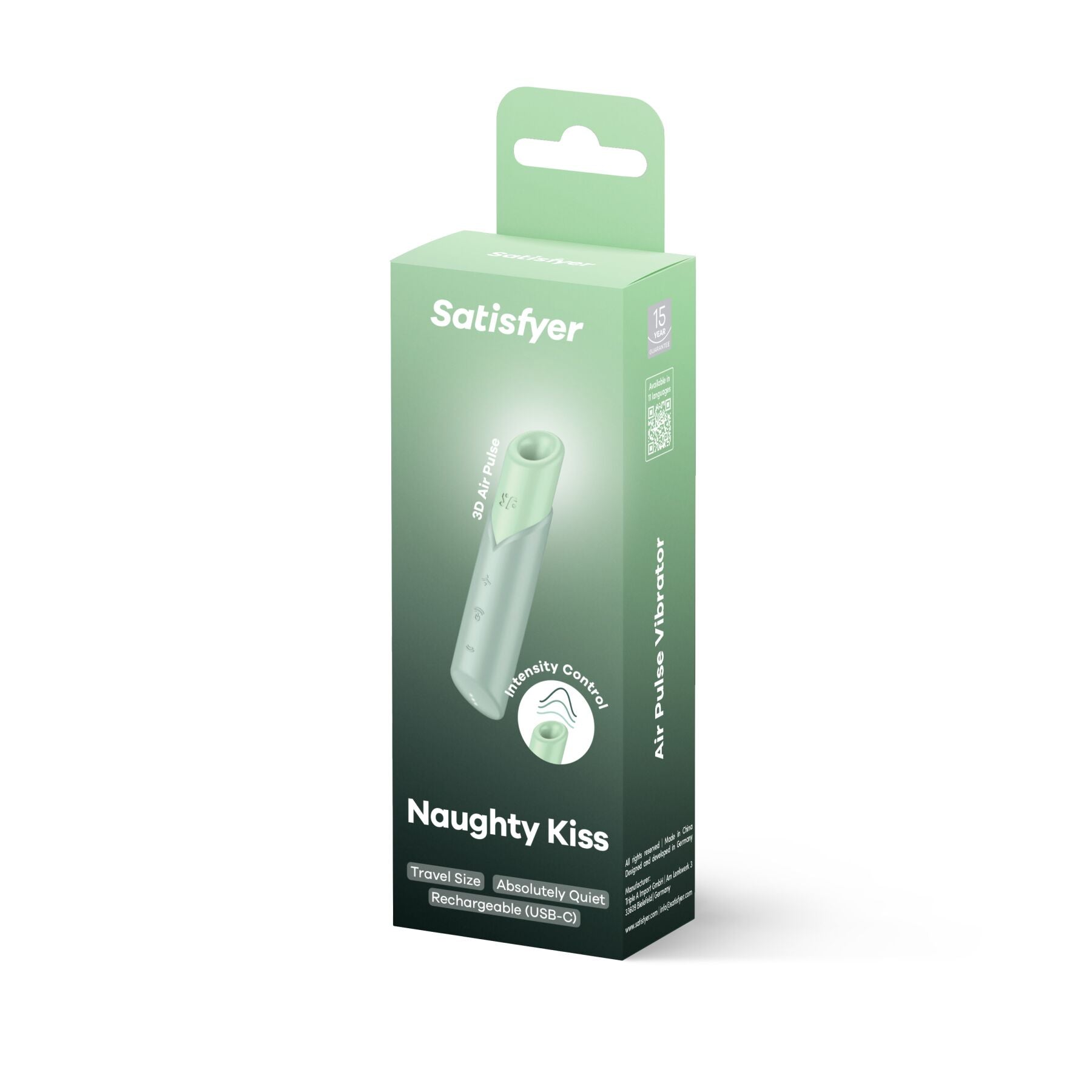 Вакуумний стимулятор Satisfyer Naughty Kiss