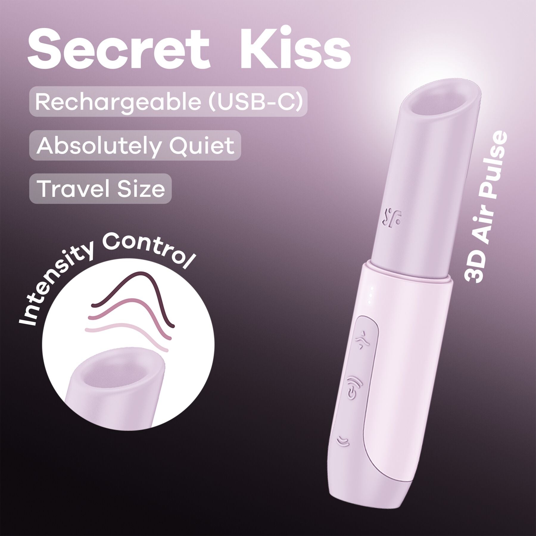 Вакуумний стимулятор Satisfyer Secret Kiss