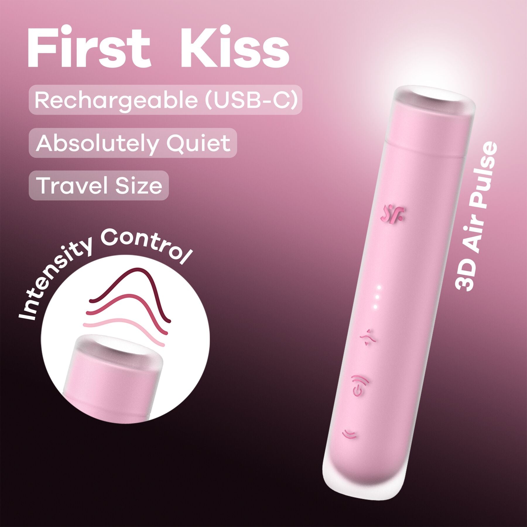 Вакуумний стимулятор Satisfyer First Kiss