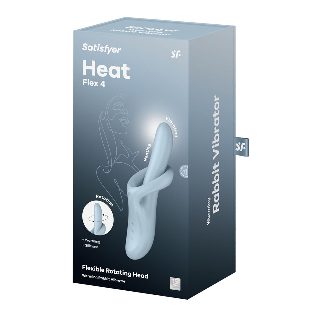 Вібратор з ротацією Satisfyer Heat Flex 4