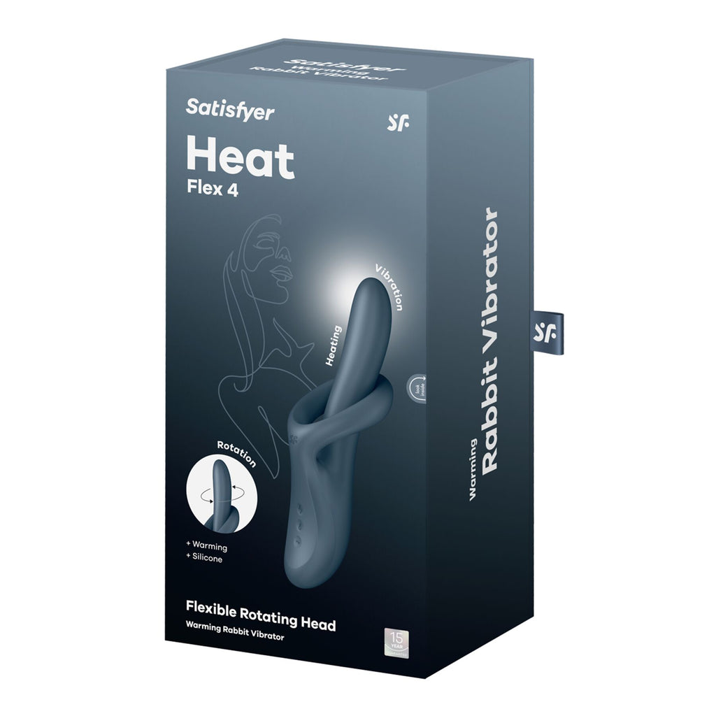 Вібратор з ротацією Satisfyer Heat Flex 4