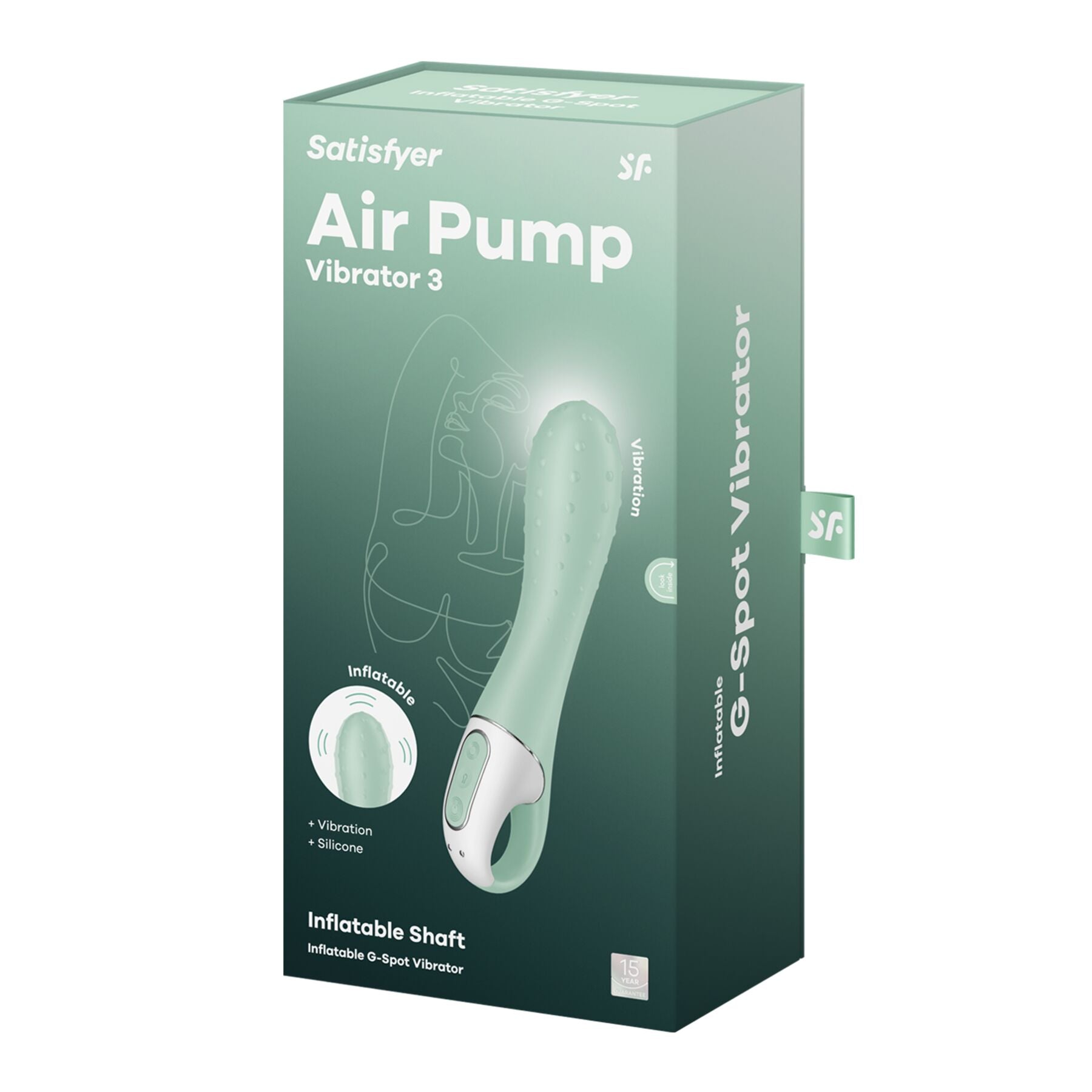 Вібратор точки G Satisfyer Air Pump Vibrator 3