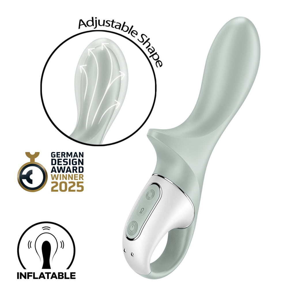 Анальний надувний вібратор Satisfyer Air Pump Booty