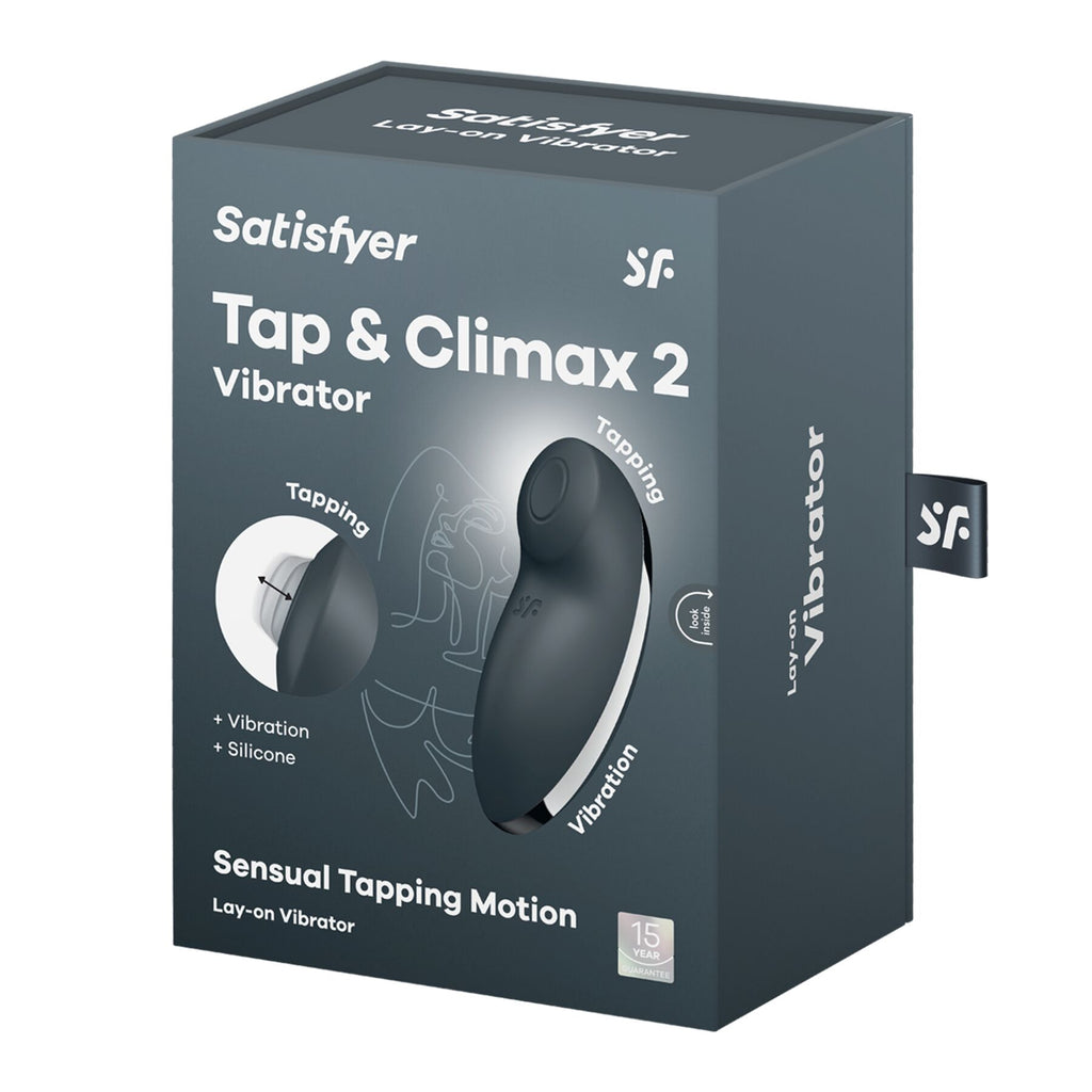 Вібростимулятор-пульсатор Satisfyer Tap & Climax 2
