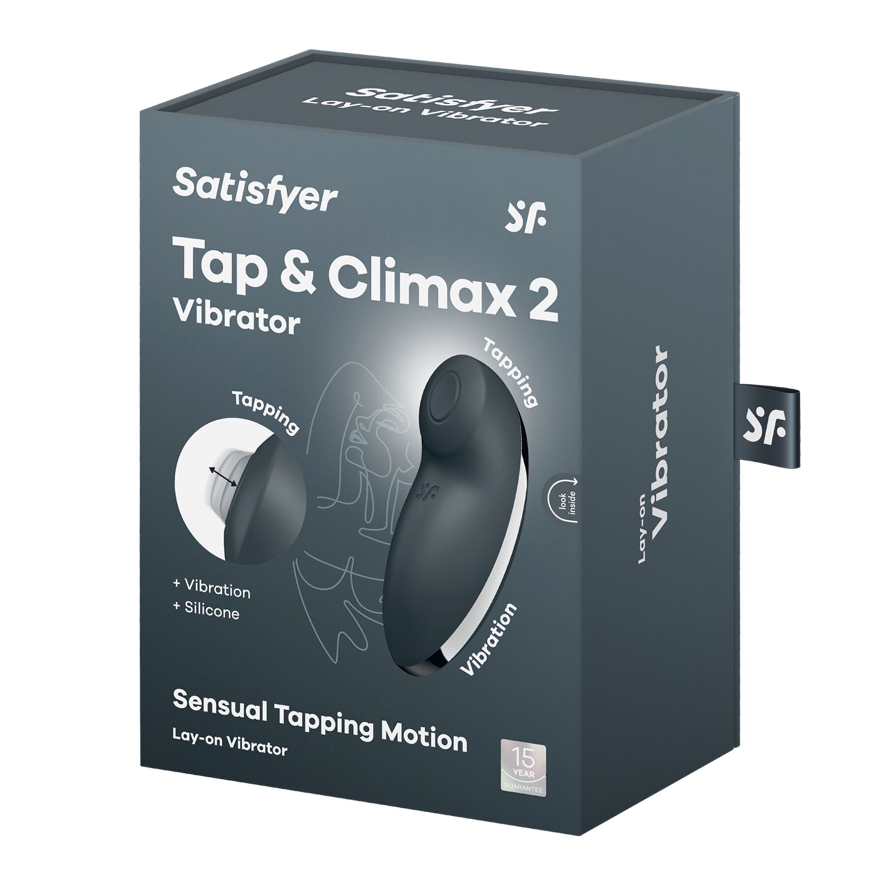 Вібростимулятор-пульсатор Satisfyer Tap & Climax 2