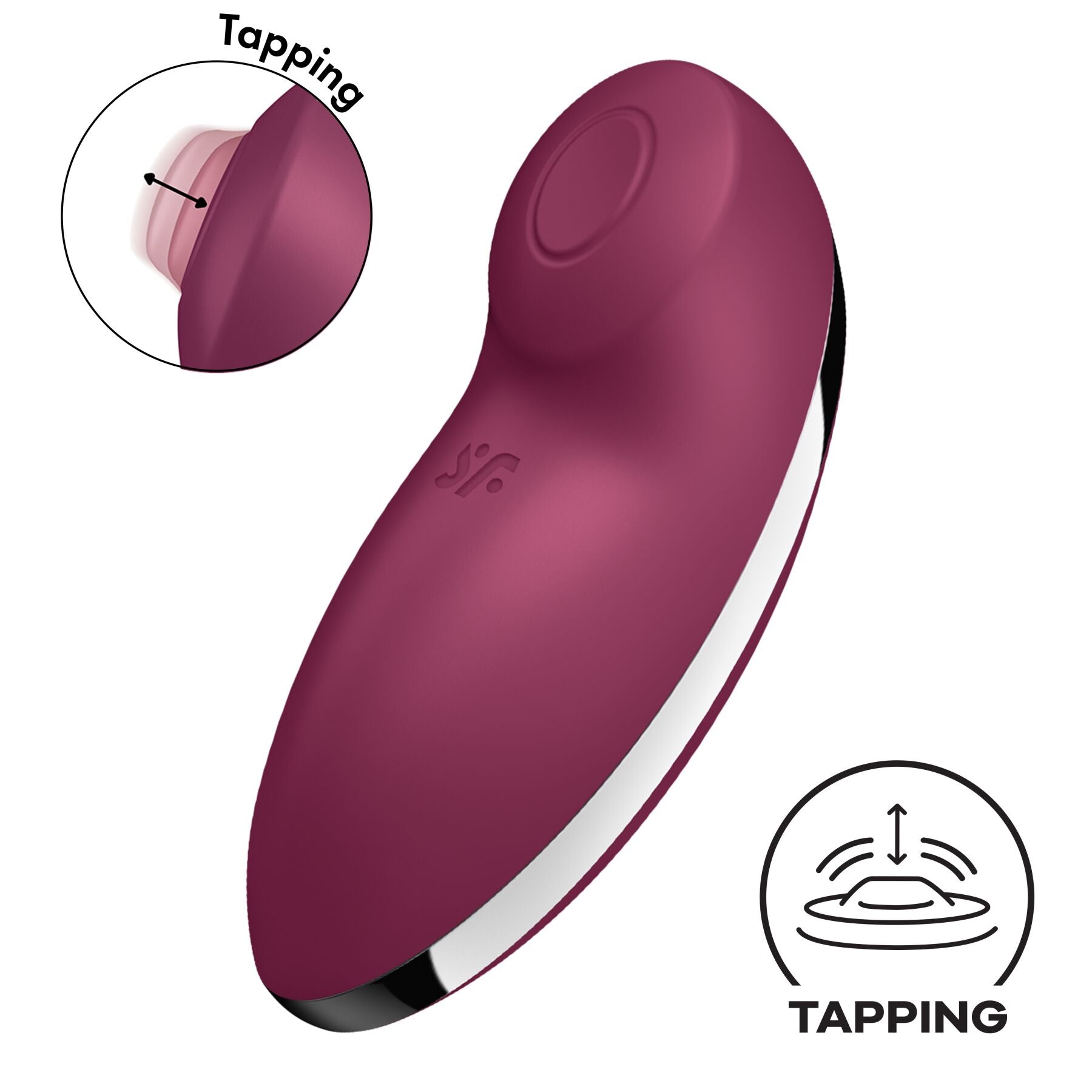 Вібростимулятор-пульсатор Satisfyer Tap & Climax 2