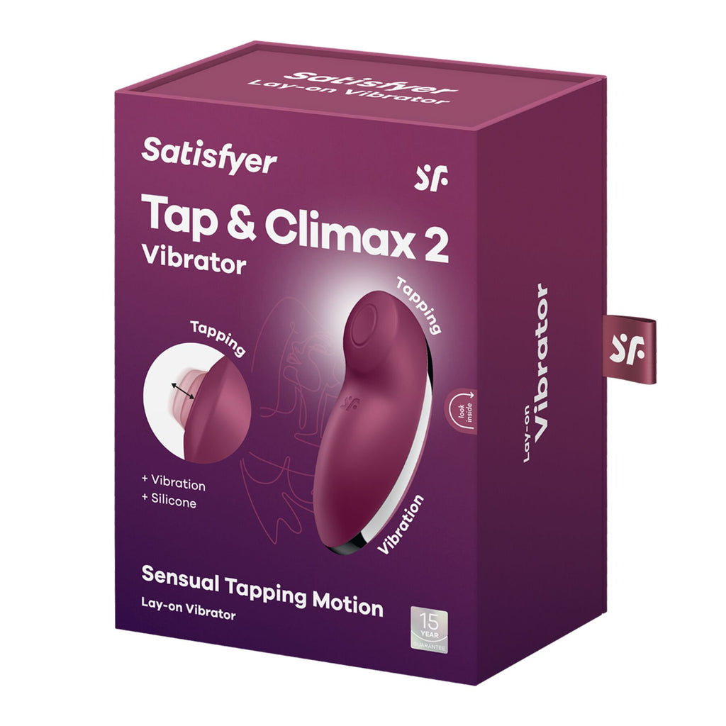 Вібростимулятор-пульсатор Satisfyer Tap & Climax 2