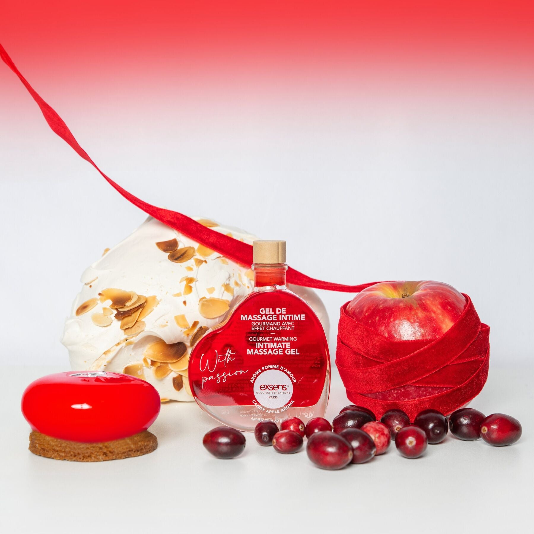 Масажний гель EXSENS With Passion Candy Apple