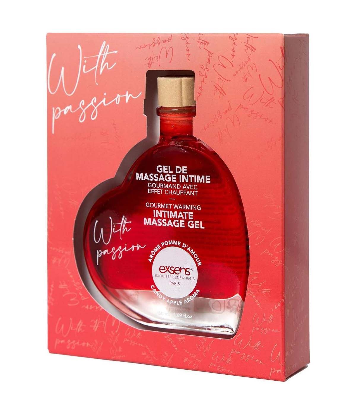 Масажний гель EXSENS With Passion Candy Apple