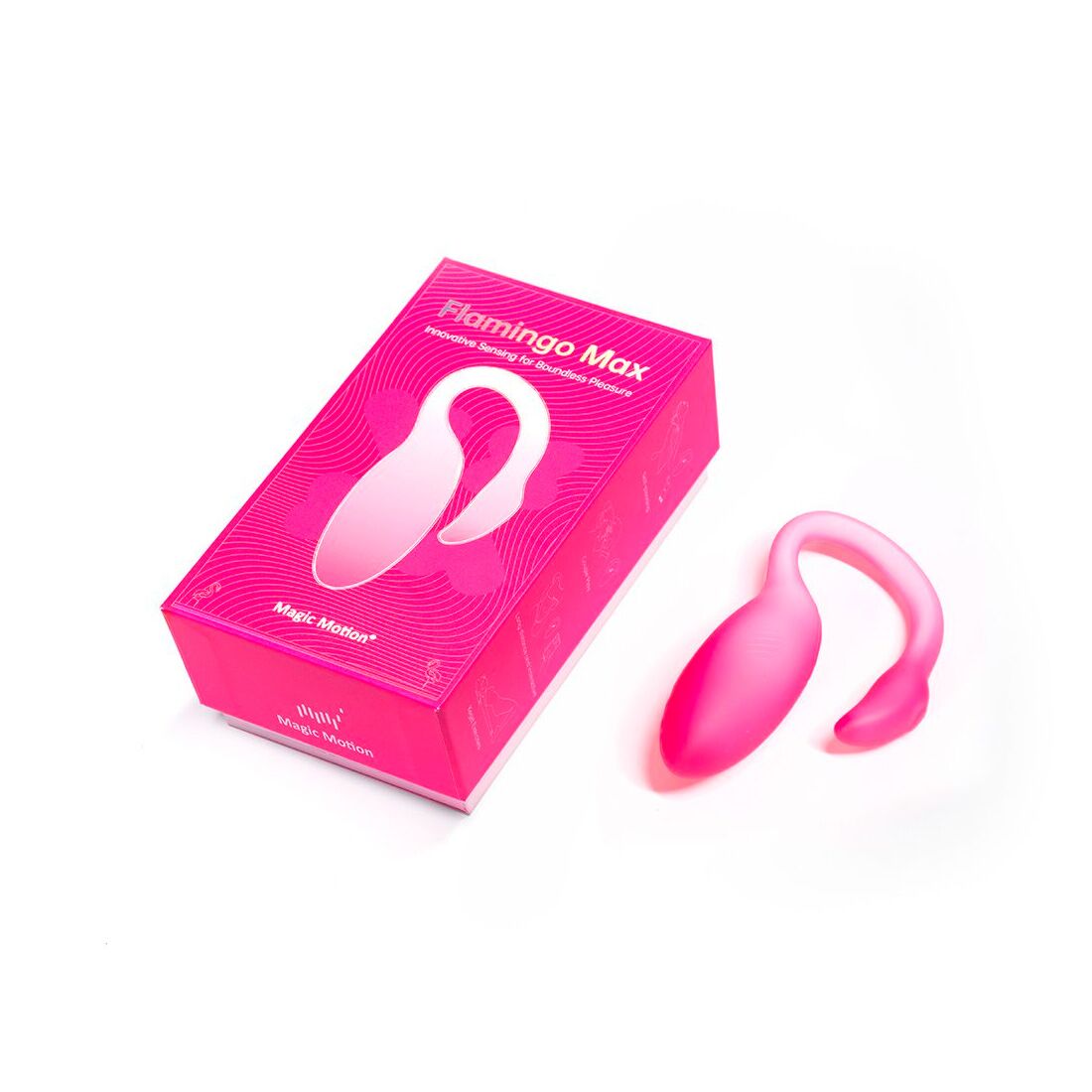 Смарт-віброяйце Magic Motion Flamingo Max 2 в 1 віброяйце та тренажер Кегеля