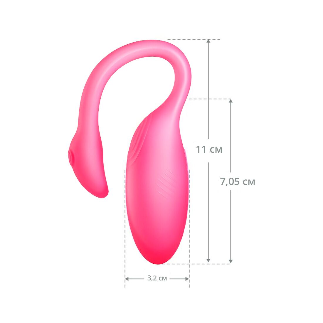 Смарт-віброяйце Magic Motion Flamingo Max 2 в 1 віброяйце та тренажер Кегеля