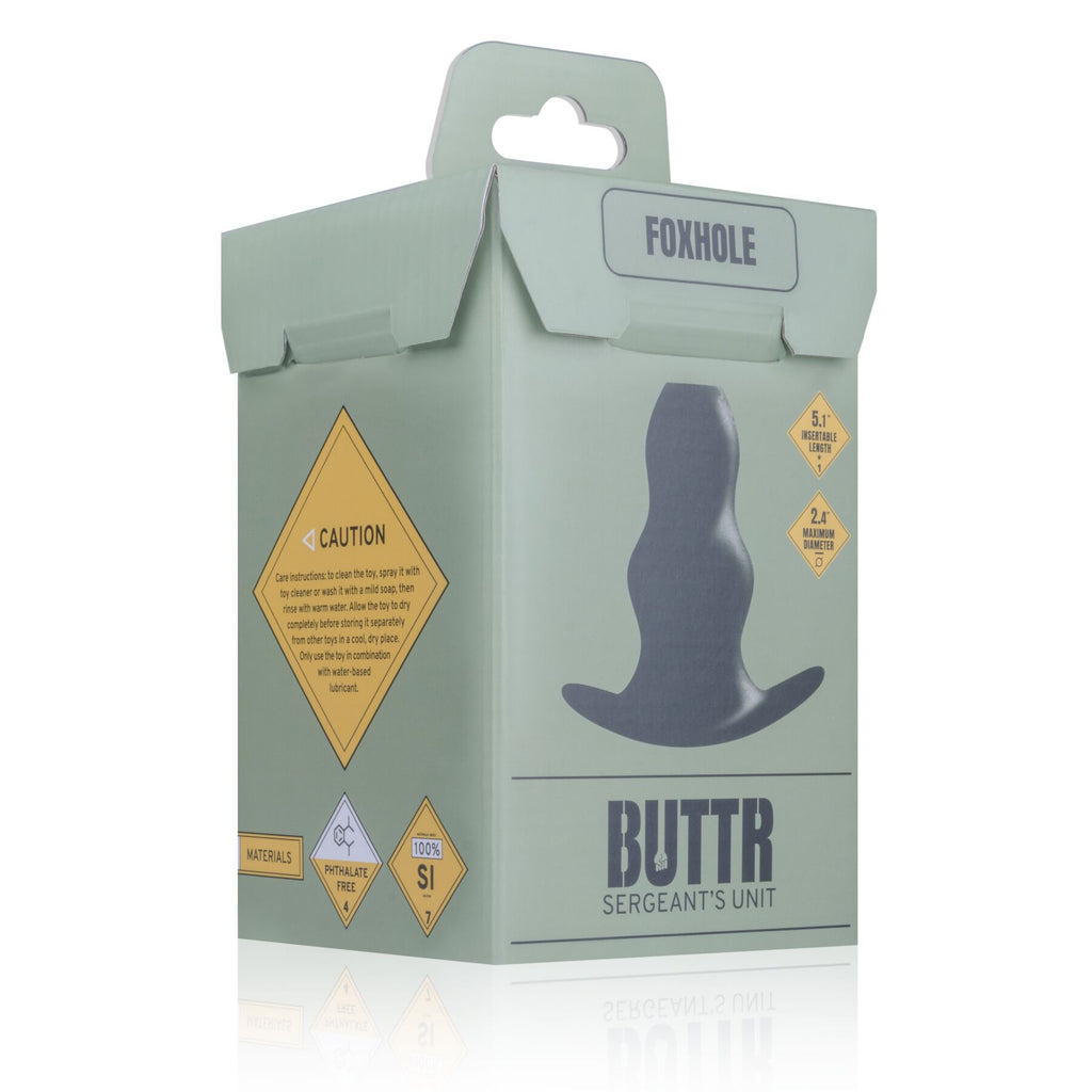Анальна пробка BUTTR Foxhole Hollow Butt