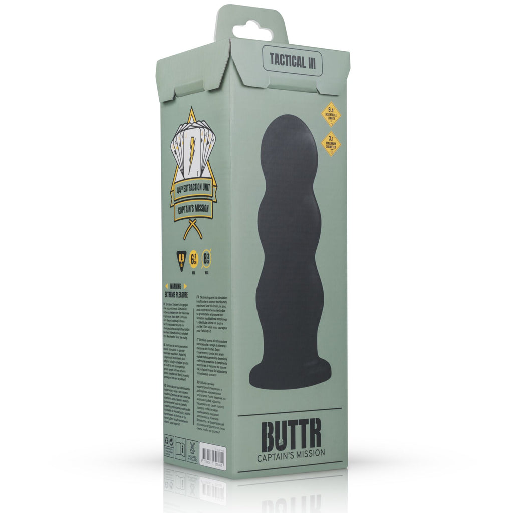 Анальна пробка BUTTR Tactical III Butt