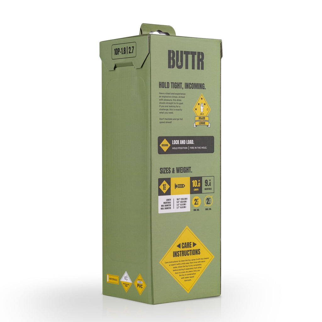 Анальна пробка BUTTR 10 Pounder Dildo