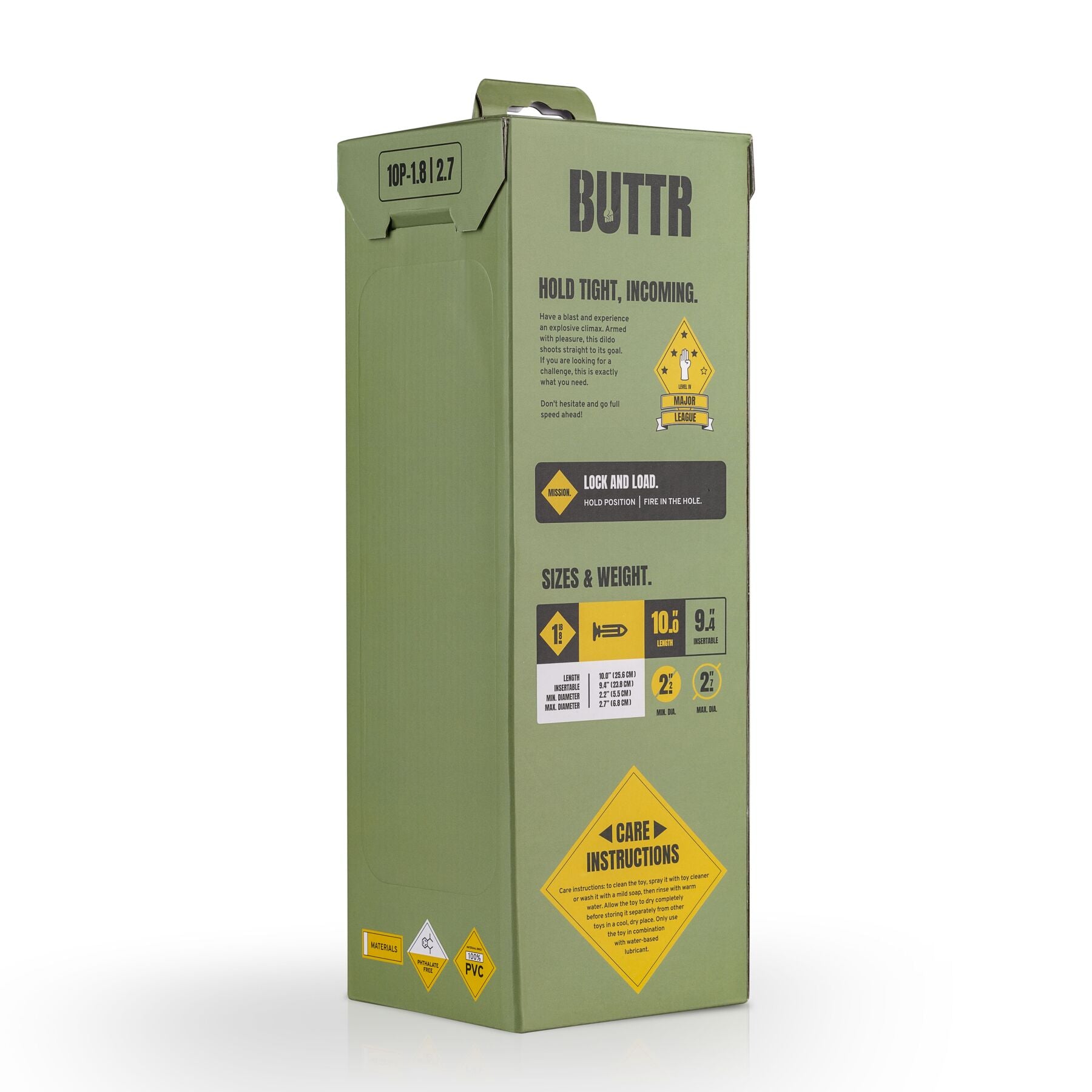 Анальна пробка BUTTR 10 Pounder Dildo