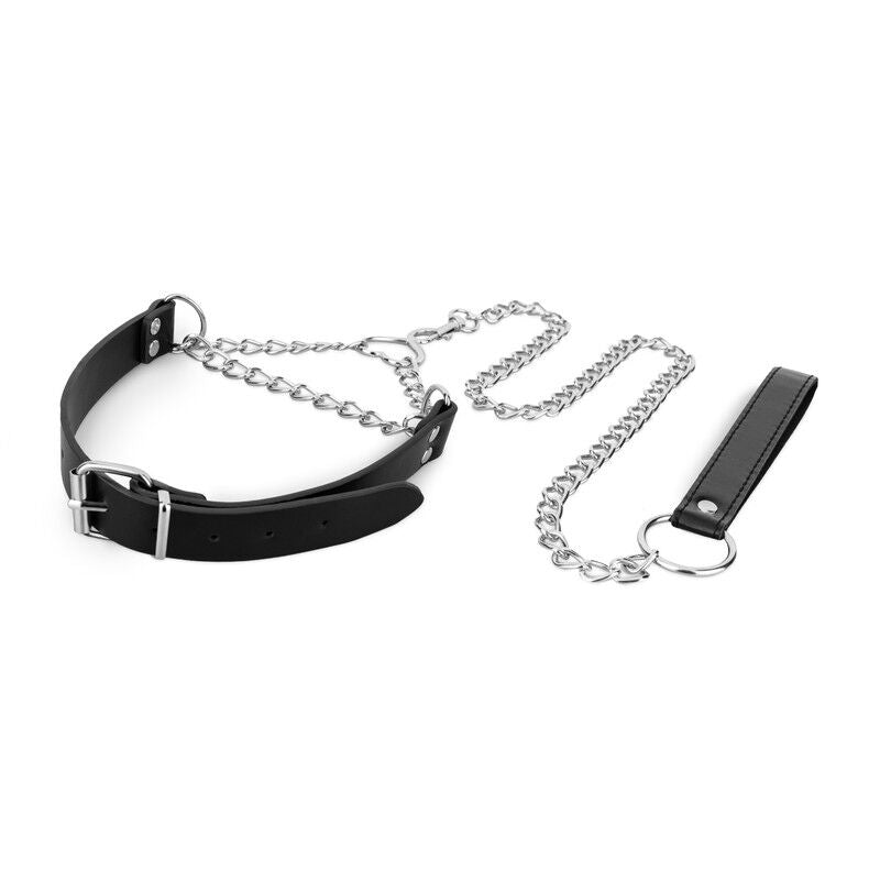 Нашийник з повідцем Bedroom Fantasies Collar with Chain