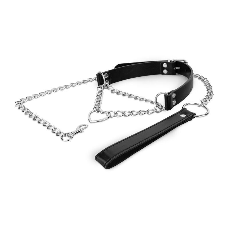 Нашийник з повідцем Bedroom Fantasies Collar with Chain