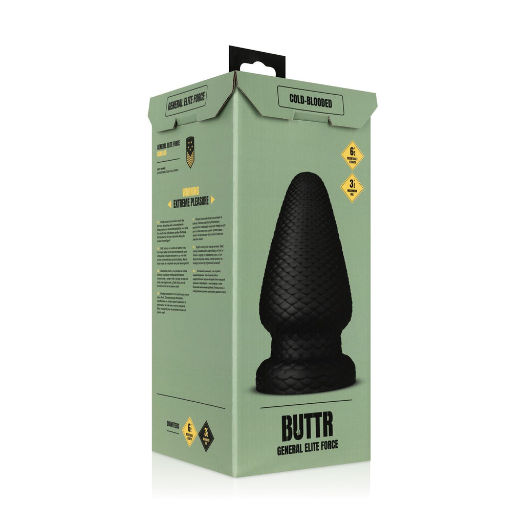 Анальна пробка BUTTR Cold Blooded Scaled