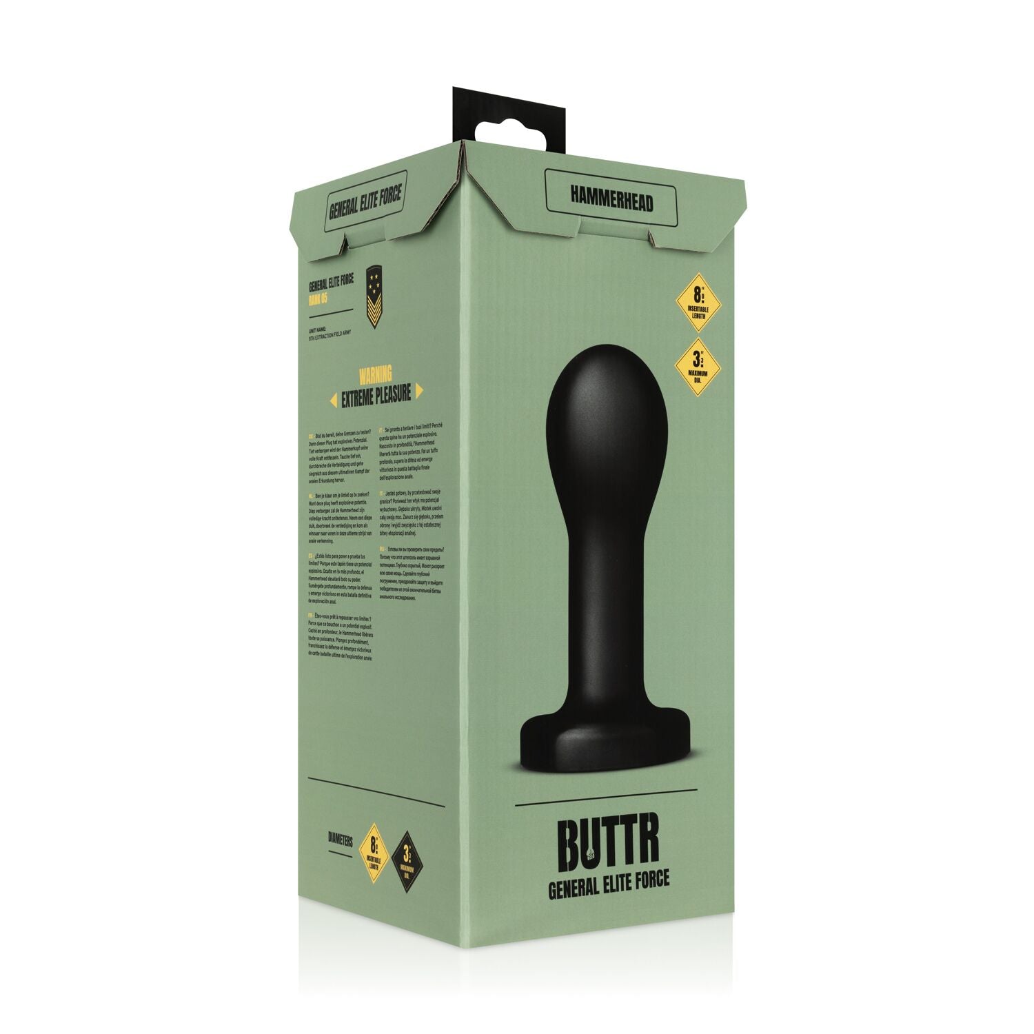 Анальна пробка BUTTR Hammerhead Butt Plug