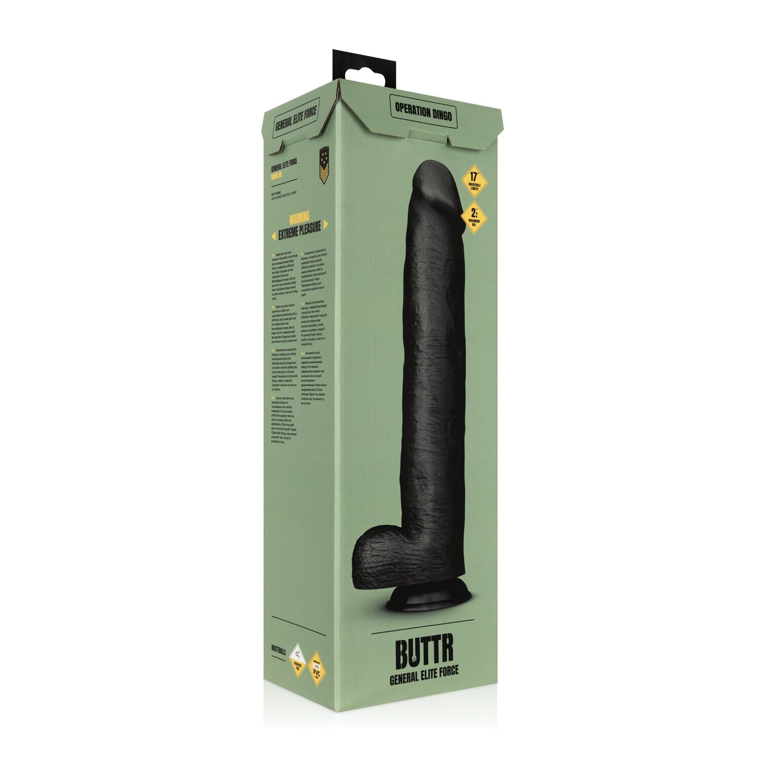 Фалоімітатор BUTTR Operation Dingo Huge Dildo