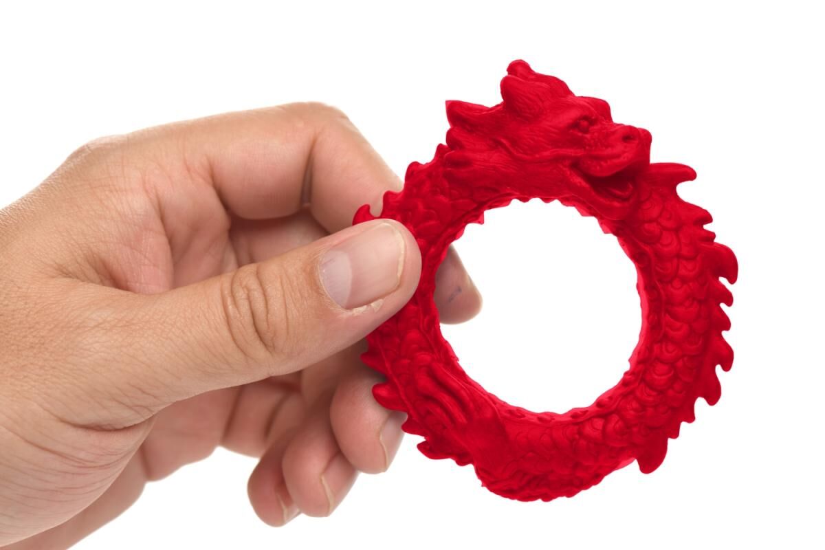 Ерекційне кільце - дракон Creature Cocks Rise of the Dragon Silicone Penis Ring