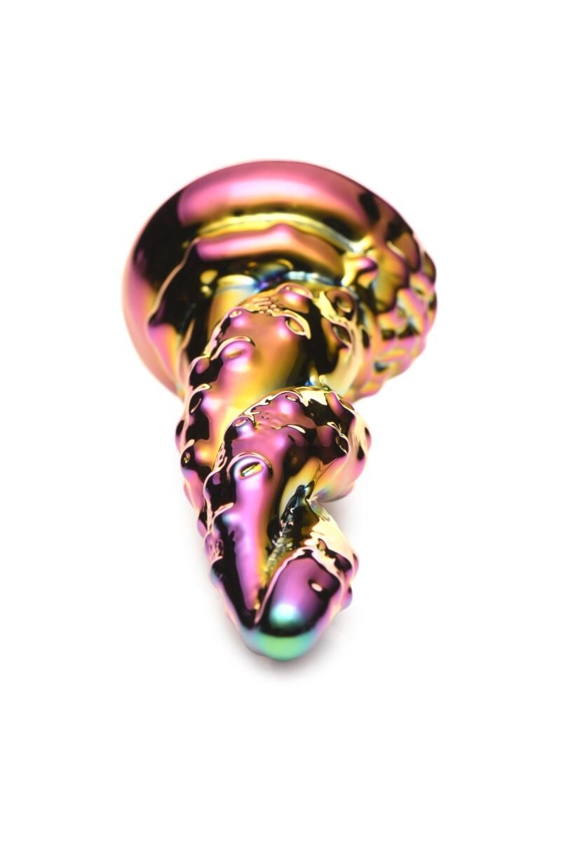 Фентезійний скляний фалоімітатор Creature Cocks Enchanting Rainbow Glass Dildo