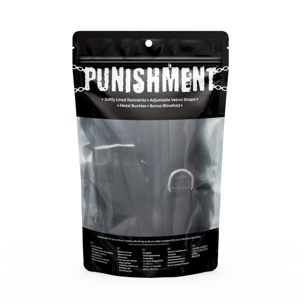 Розтяжка на ліжко Punishment 5-Piece Bed Restraint