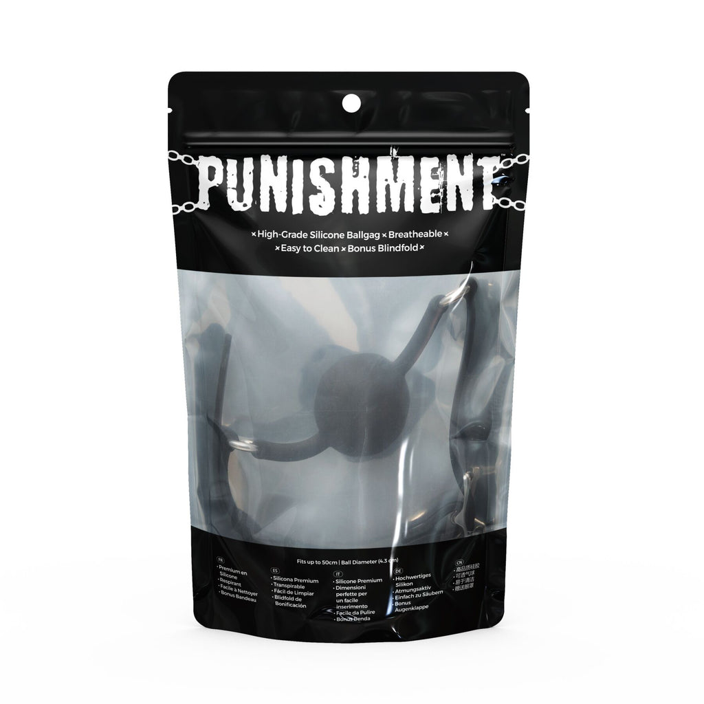 Кляп Punishment Silicone Ball Gag