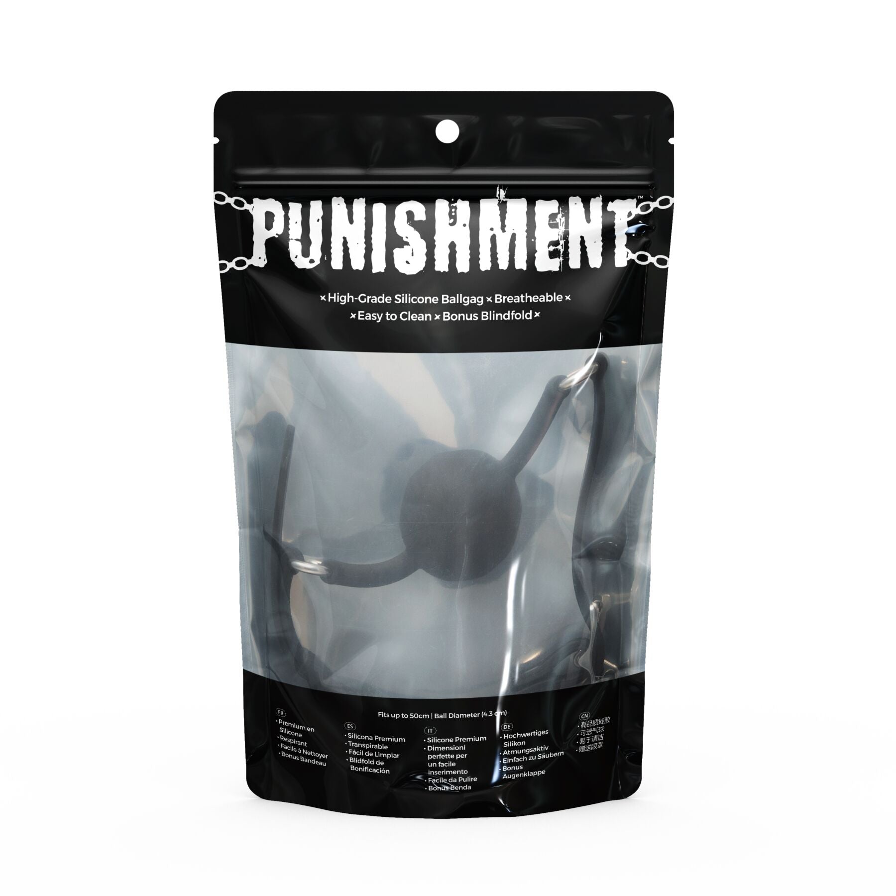 Кляп Punishment Silicone Ball Gag